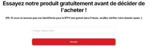 test IPTV, IPTV gratuit
